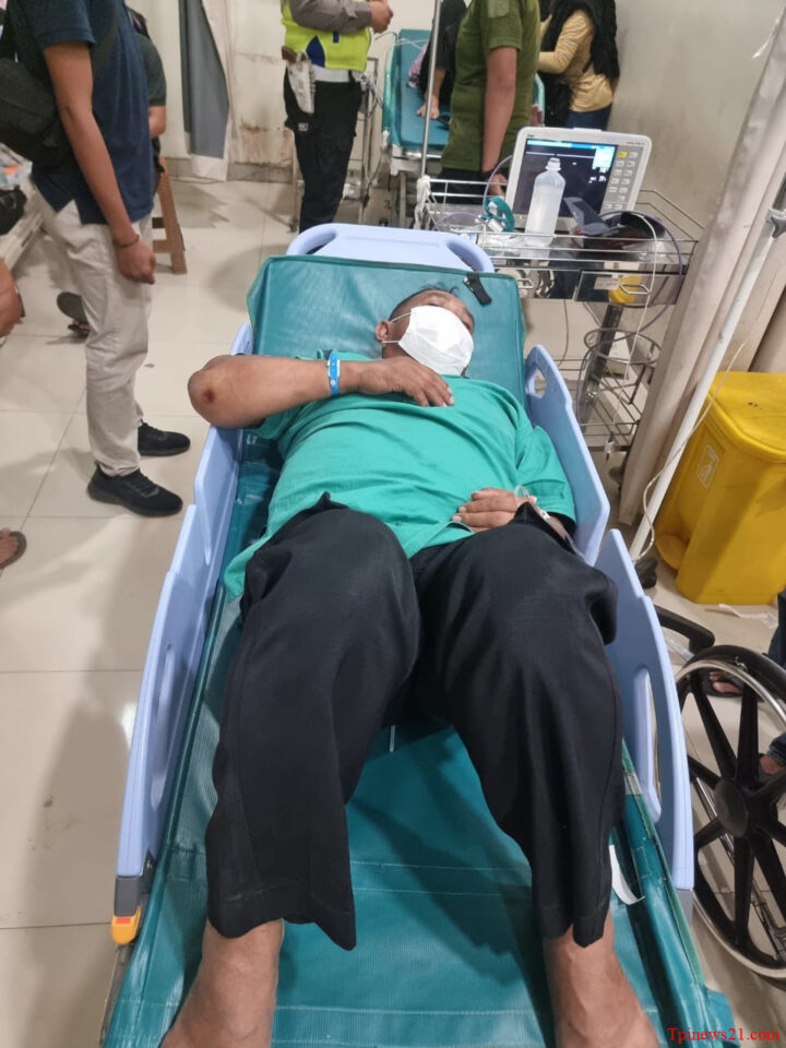 Kecelakaan Motor Akibat Kurang Waspada di Serang