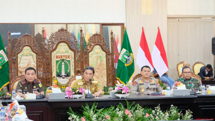Sejumlah Pejabat Banten Rakor Antisipasi Dampak Kenaikan BBM