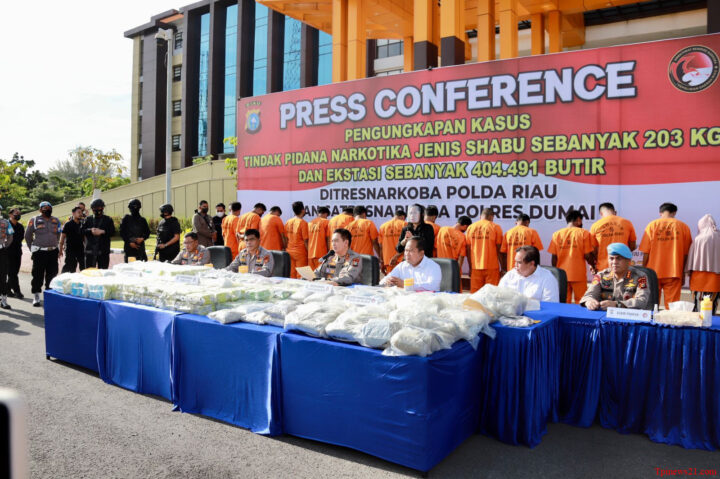 Polda Riau Ungkap Kasus