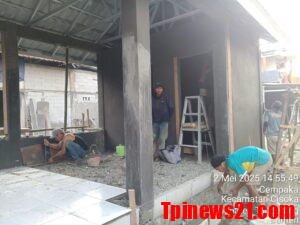 Entah Unsur Kesengajaan Atau Budaya Lagi-Lagi Sebuah proyek pemerintah Diduga Langgar UU K3 Soal Keselamatan Kerja